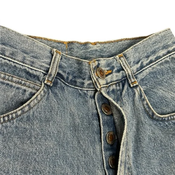 Vintage 90s Looney Tunes Tweety Bird Embroidered Mom Jeans Whooz Blooz 5/6 XS - Picture 5 of 12